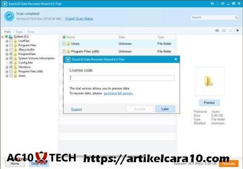7 Cara Mengembalikan File yang Terformat di Laptop 2026 6 cara mengembalikan file yang terhapus di laptop