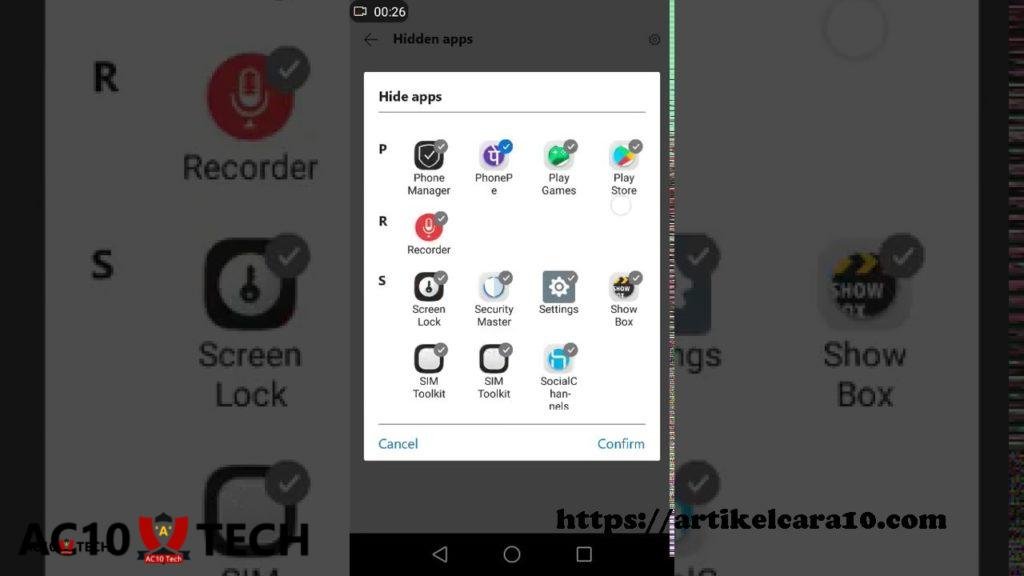 Cara Menyembunyikan Aplikasi di HP Android 2026 (WA, FF dll) 3 Cara Menyembunyikan Aplikasi di HP Android