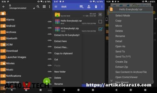 Download Aplikasi RAR Android Terbaik