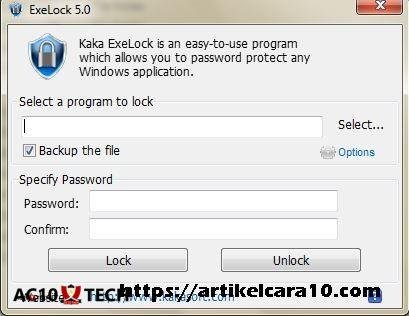 cara mengunci aplikasi dan cara mengunci game