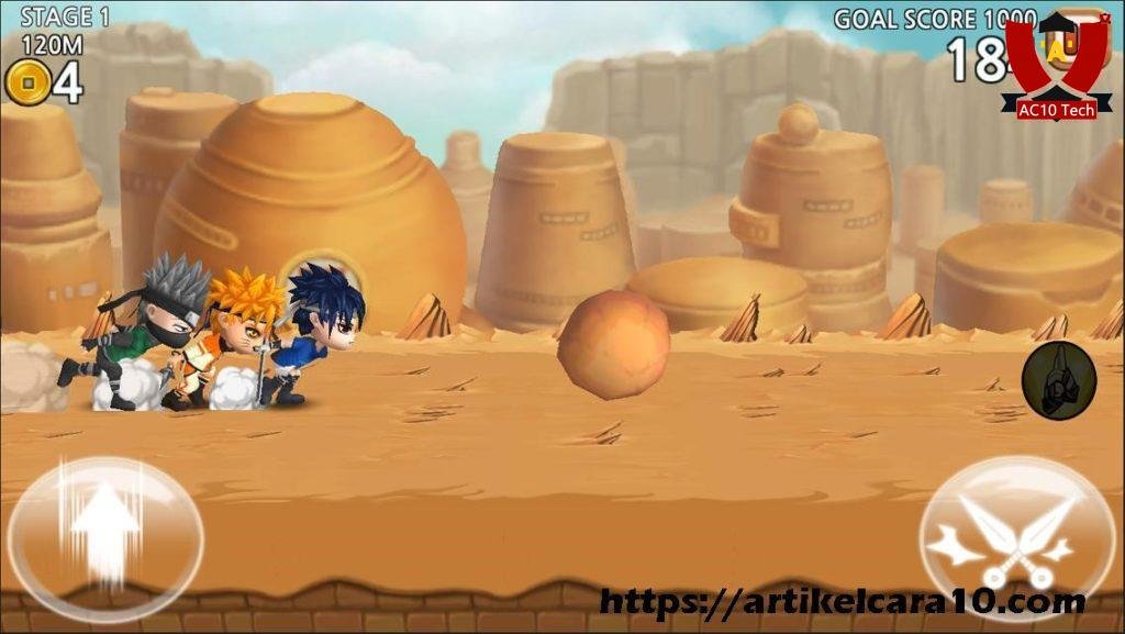 Ultimate Battle: Ninja Dash Game Naruto Terbaik APK