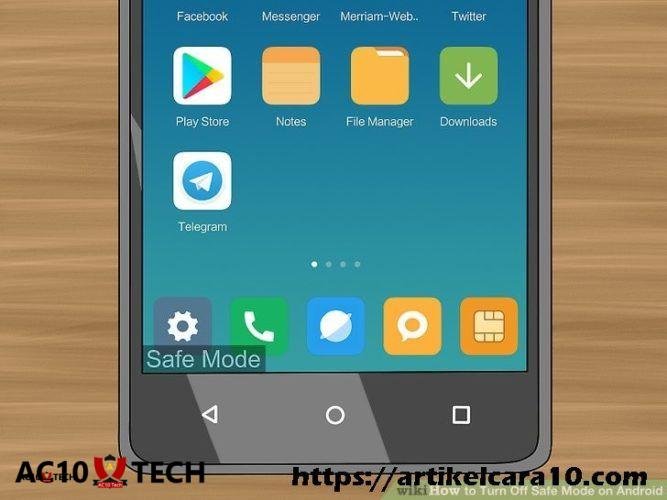 Cara Menghilangkan Virus di HP dengan Aplikasi Penghapus Virus 5 Menghapus Virus HP Android Dengan Safe Mode