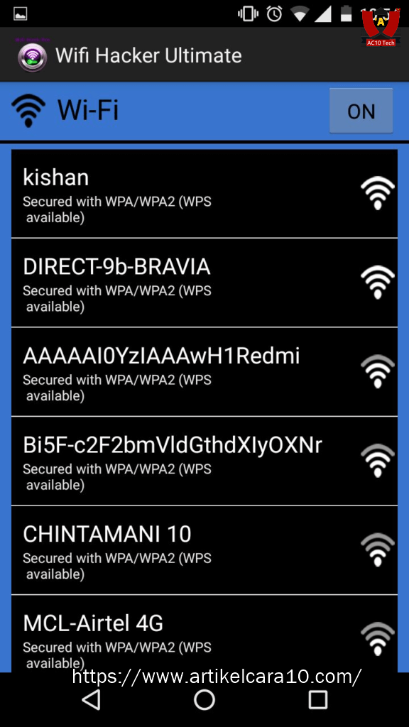 Cara Hack WiFi Dengan WiFi Hacker Ultimate WiFi Hacker No Root