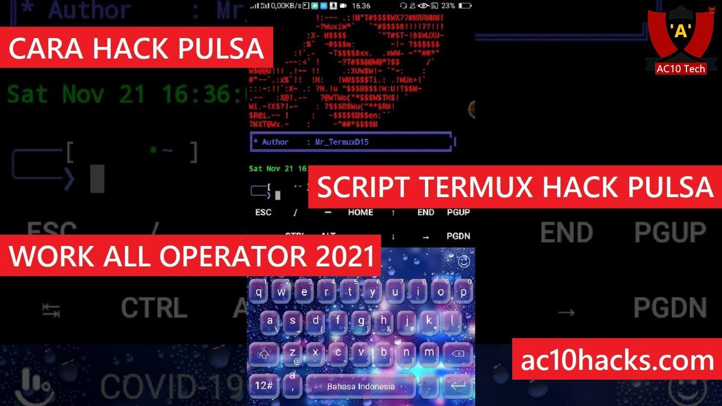 Cara Hack Pulsa 2026 Script Termux dan Tanpa Aplikasi 3 CARA HACK PULSA TERMUX 2026