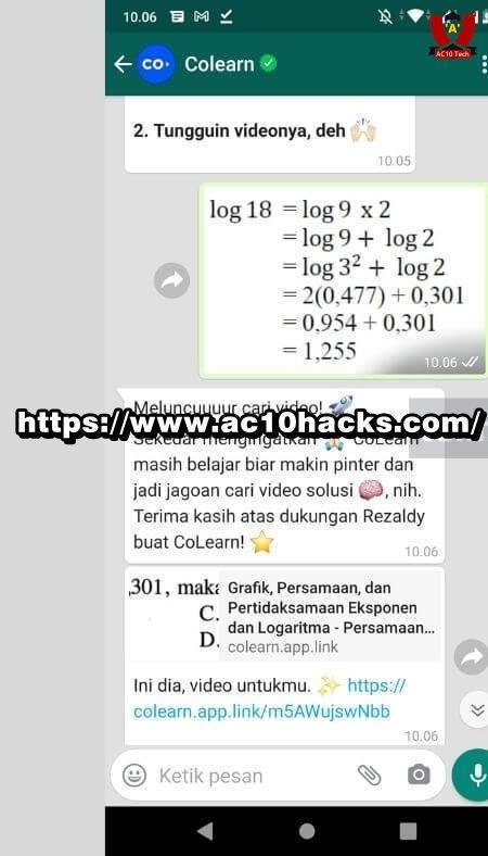 Nomor WA Bot Matematika WA dan Bot MTK Telegram Online 2026