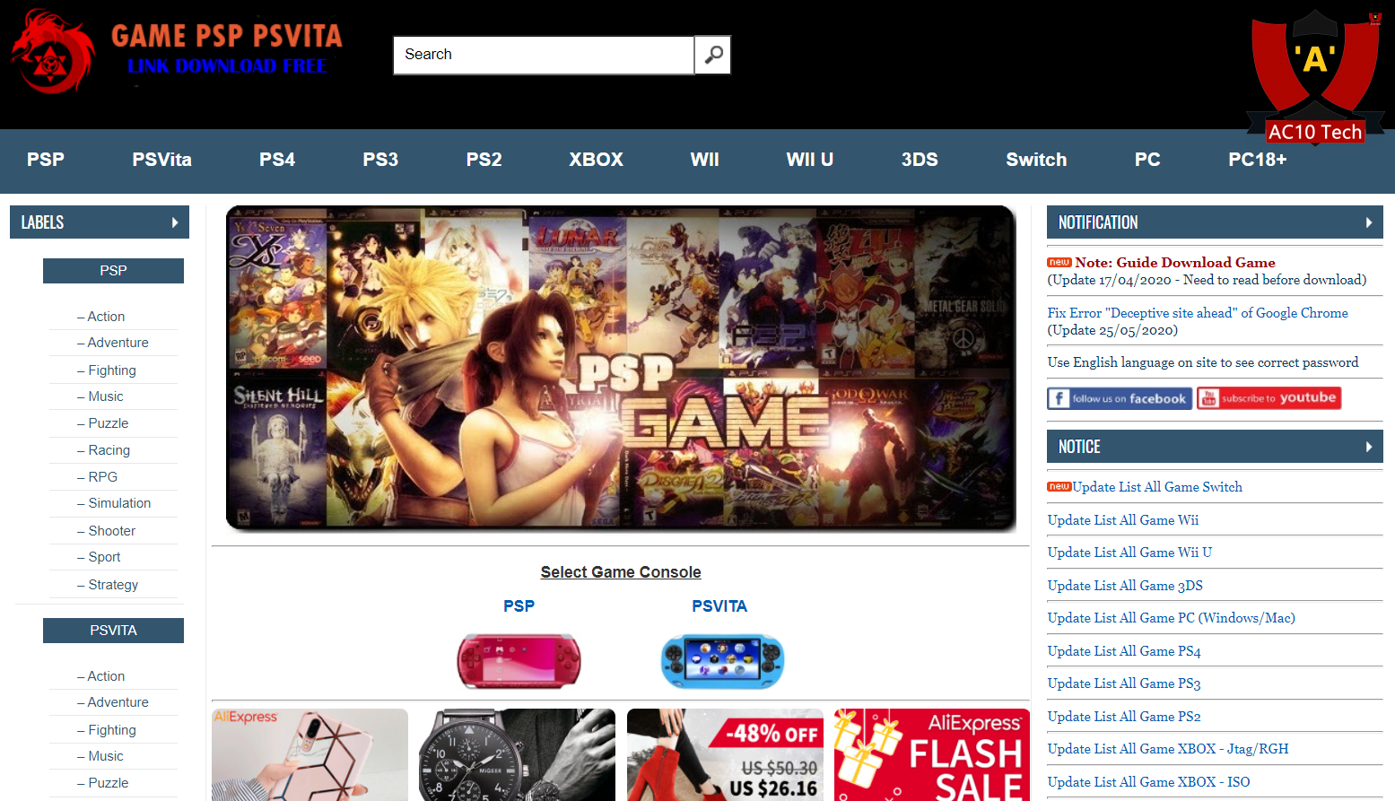 12 Situs Download Game PPSSPP/PSP File ISO Full Gratis 2026 12 DOWNLOADGAMEPSP tempat download game ppsspp