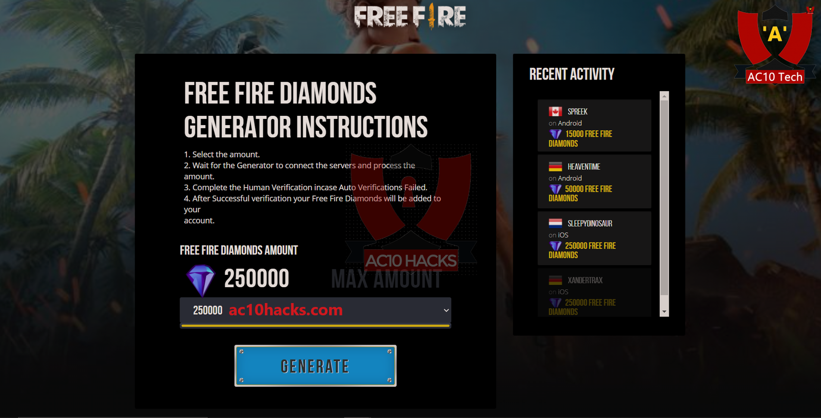 Download Generator Diamond FF Apk VIP Asli Gratis 2026 2 Generator Diamond FF Tanpa Verifikasi
