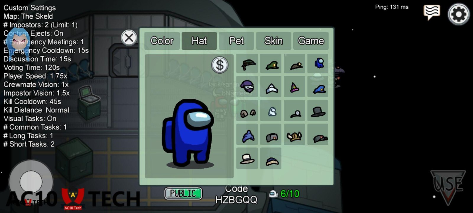 14 Cara Cheat Among Us 2026 & Among Us Mod Apk Terbaru 2026 9 Hack Hats (Topi) Among Us