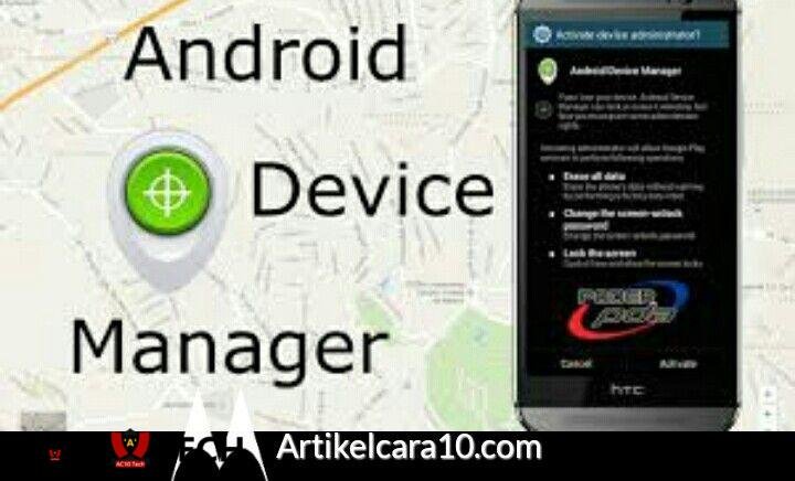 Gunakan Android Device Manager