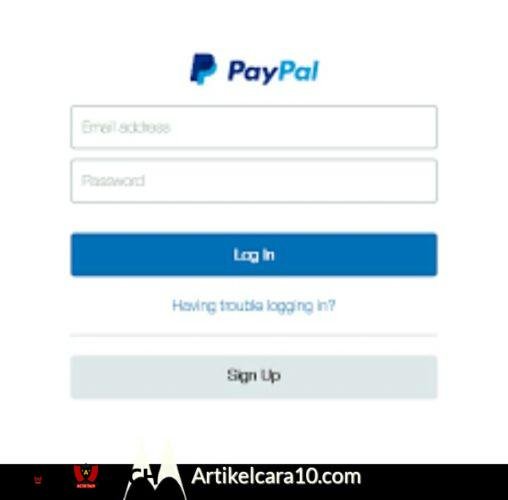 Cara Buat Akun Paypal