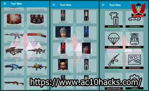 Cheat FF Unlock All Skin, Download Skin FF Mod Apk 2026 3 Tool Skin FF Mod Unlock All Skin & Anti Banned