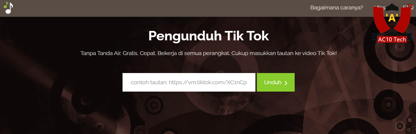 Tiktokdownload-online - Pengunduh Tik Tok