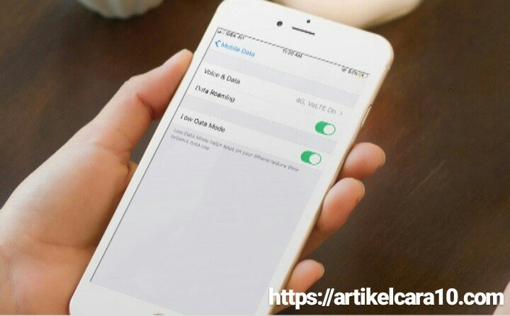 4 Hal Penting Tentang Fitur Low Data Mode di iOS 13 