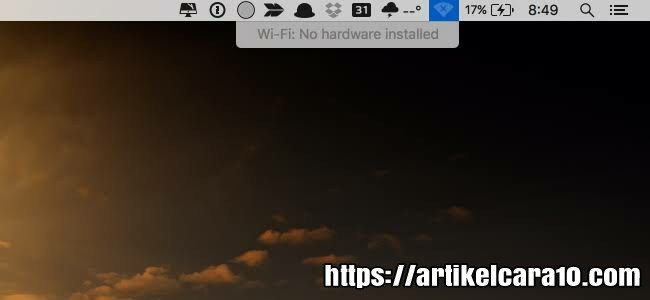 Macbook Tidak Bisa Connect Wifi No Hardware Installed