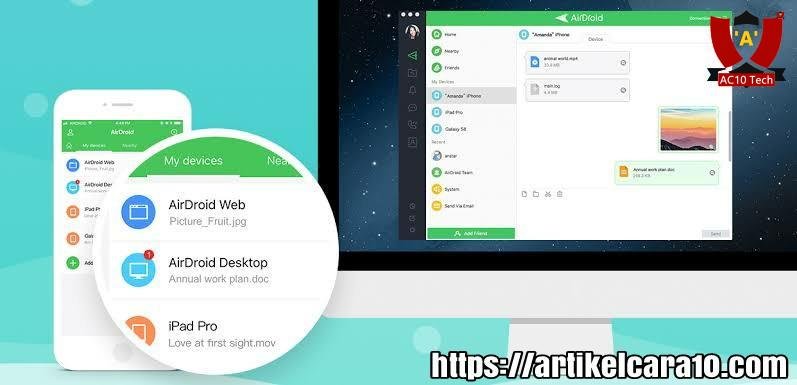 Cara Hack WhatsApp via Airdroid