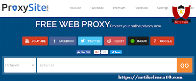 cara membuka website yang diblokir