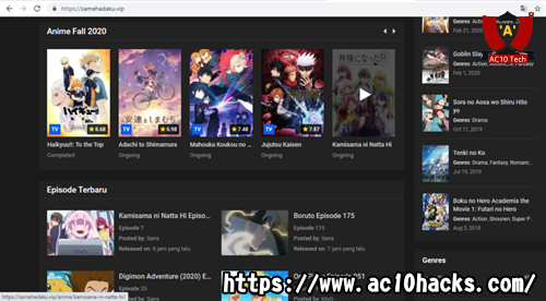 Nonton anime di samehadaku.vip