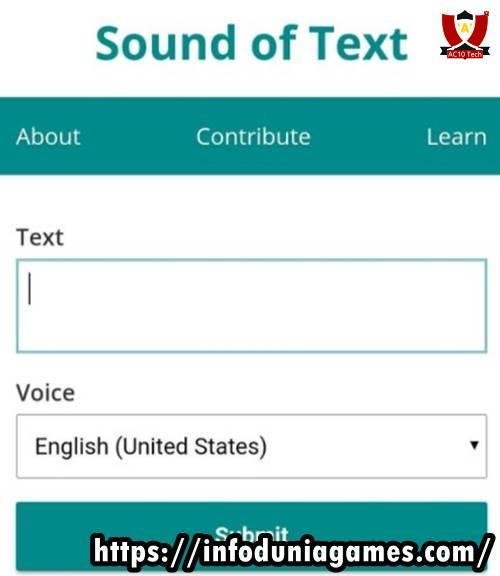 Fitur Sound of Text WA