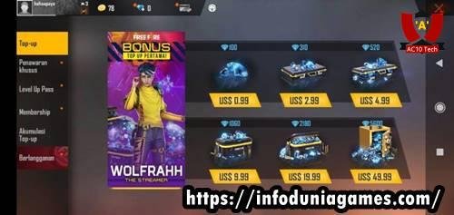 Aplikasi Penghasil Diamond FF Gratis 2026 Asli Work