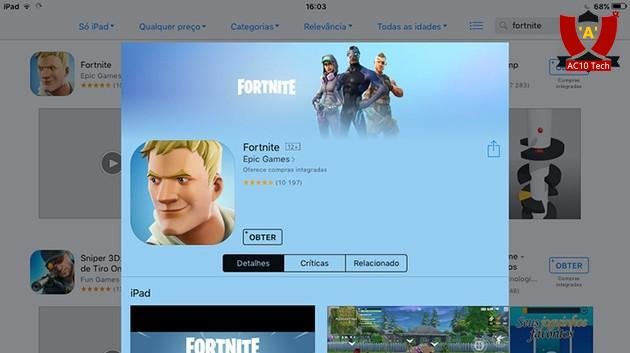 Cara Download Fortnite di iOS