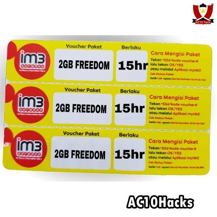 Kode Voucher Indosat Gratis 2026