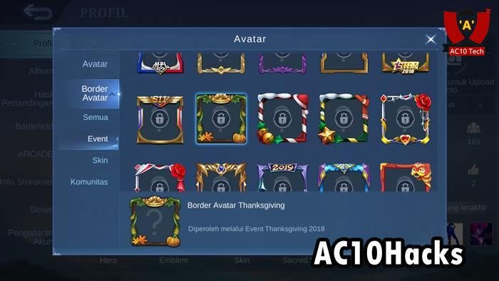 Border Avatar ML Keren HD Langka 2026 + Cara Mendapatkannya