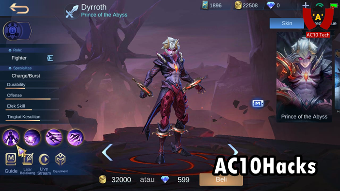 Build Dyrroth Hyper Tersakit 2026
