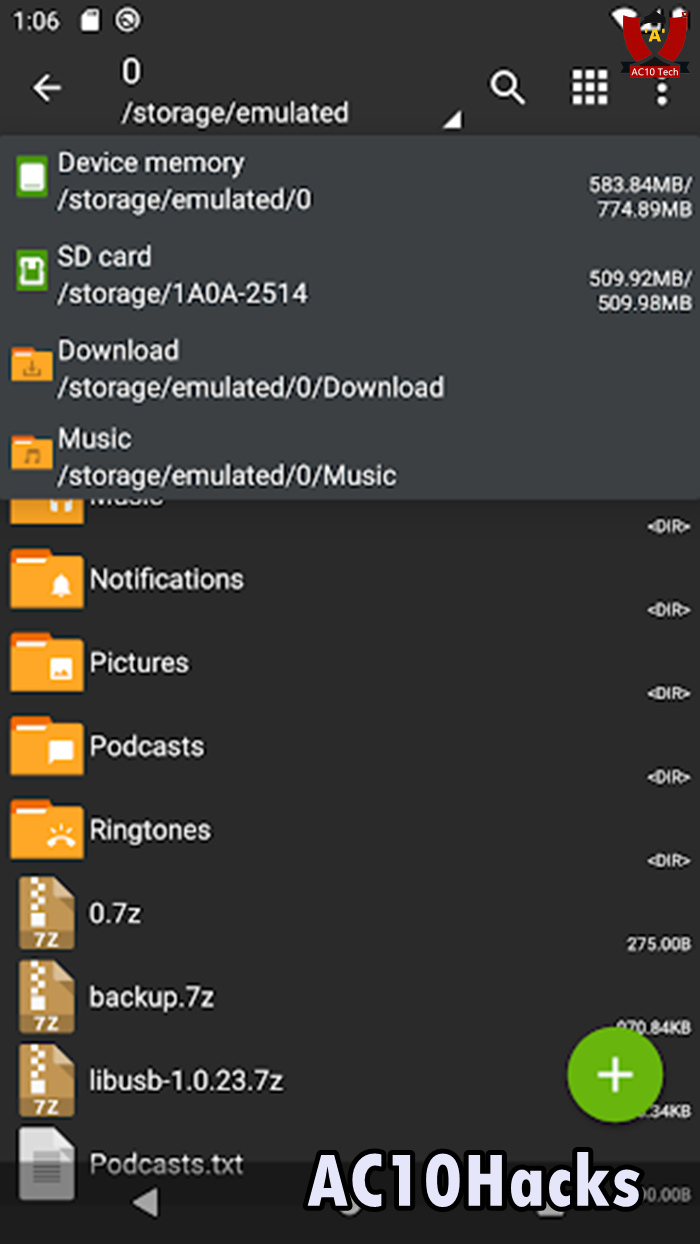 Cara Cheat FF pake Zarchiver
