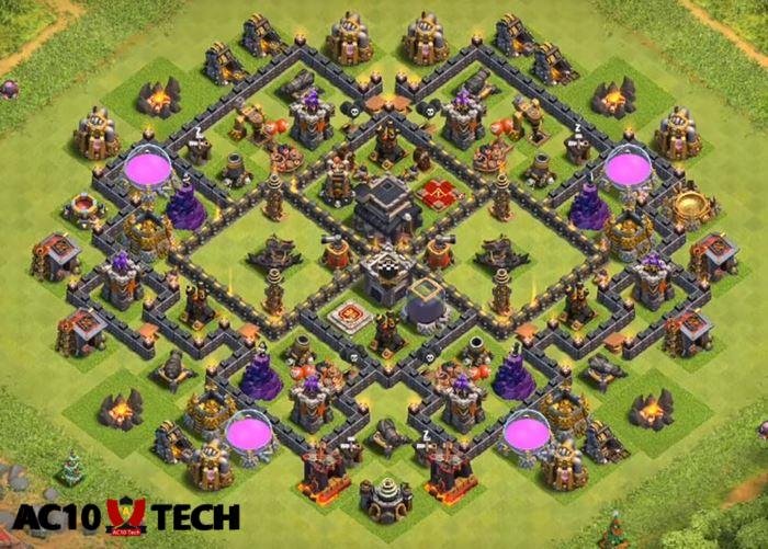 Pertahanan COC TH 9 Terkuat di Dunia 2026
