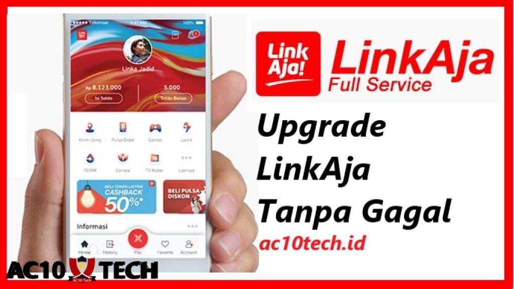 upgrade linkaja tanpa verifikasi wajah