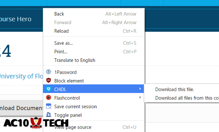 Course Hero Downloader (New CHDL Extension) 2026