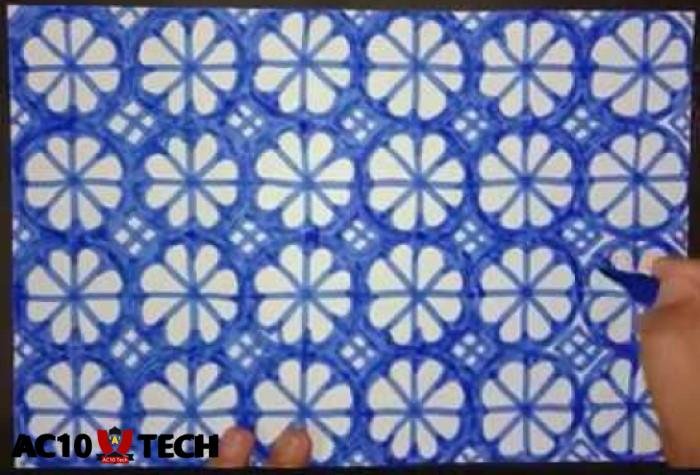 Gambar Batik Tari Piring untuk Anak SD