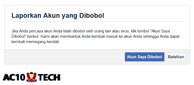 Cara Mengetahui Akun FB di Bajak dan Ciri-Cirinya 2026 6 Laporkan Akun yang di Bajak