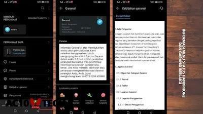 Cara Cek Garansi Huawei - Informasi Status HP