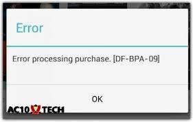 Cara Mengatasi Google Play Store Error Lengkap 2026 3 Google Play Error Processing Purchase