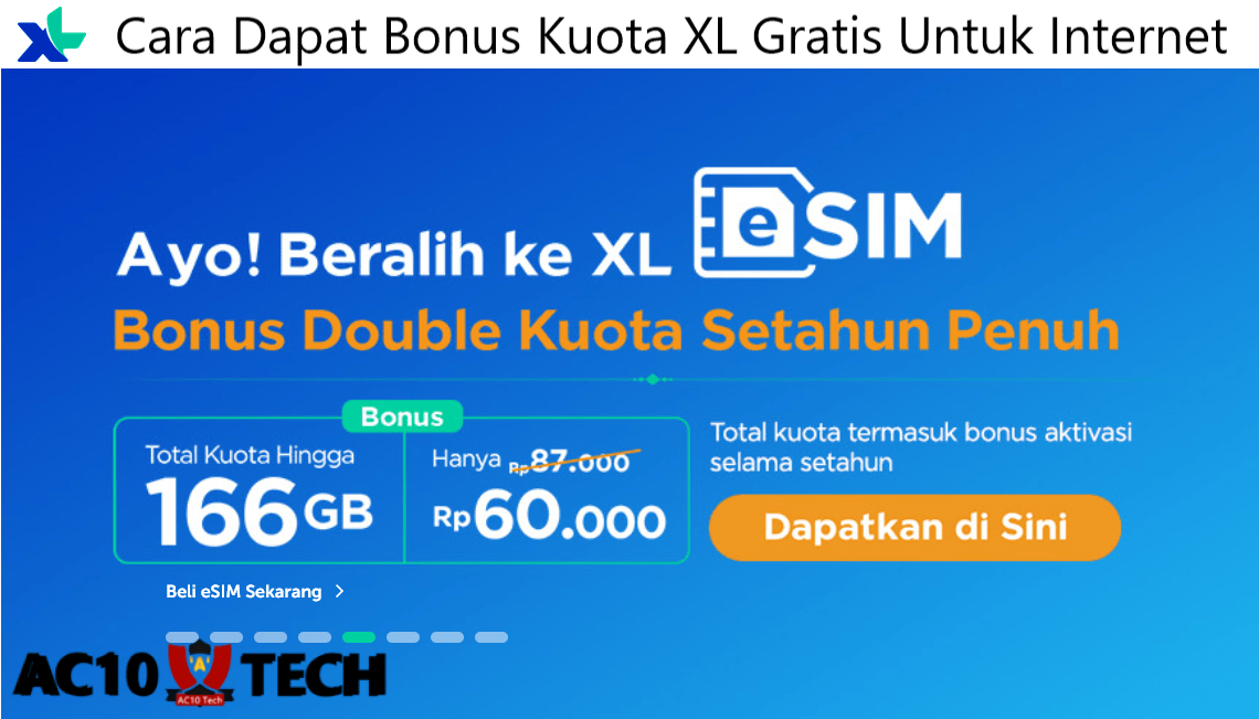 4 Cara Ambil Bonus Kuota XL Tanpa Aplikasi 2026 2 Cara Dapat Bonus Kuota XL