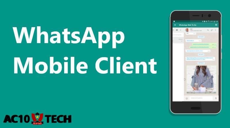 Link Sadap WA dengan WhatsApp Mobile Client