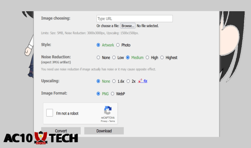 Cara Meng-hd-kan Foto di HP dengan Web Waifu2x