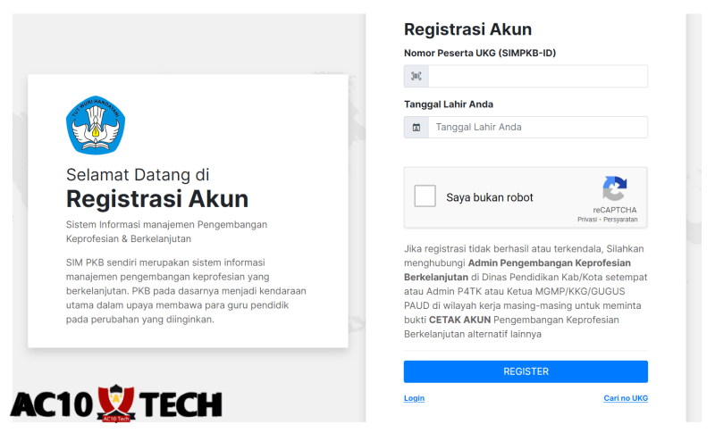 Panduan SIMPKB Lengkap (Login, Daftar, Lupa Sandi) 2026 3 Cara Daftar SIMPKB KEMDIKBUD