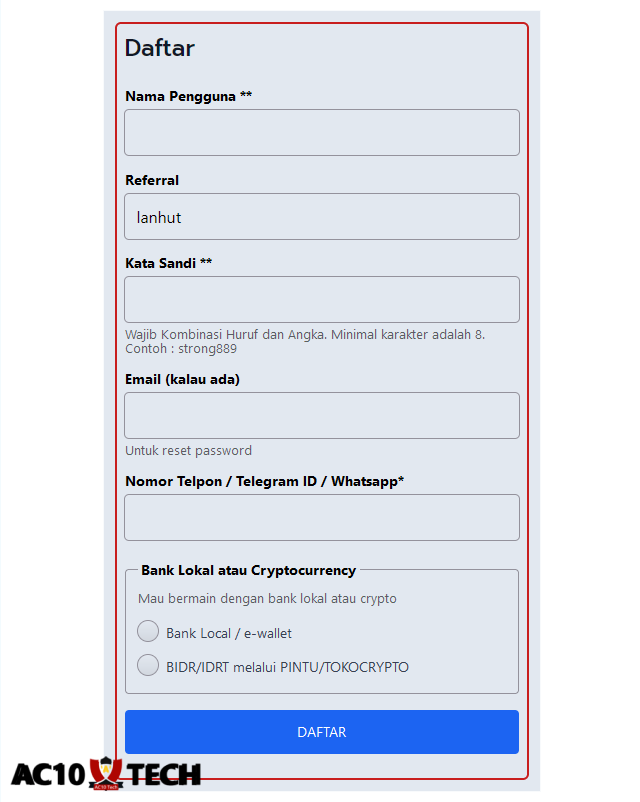 Cara Mendaftar Togel Lewat HP Secara Online 2026 2 Cara Mendaftar Togel Lewat HP
