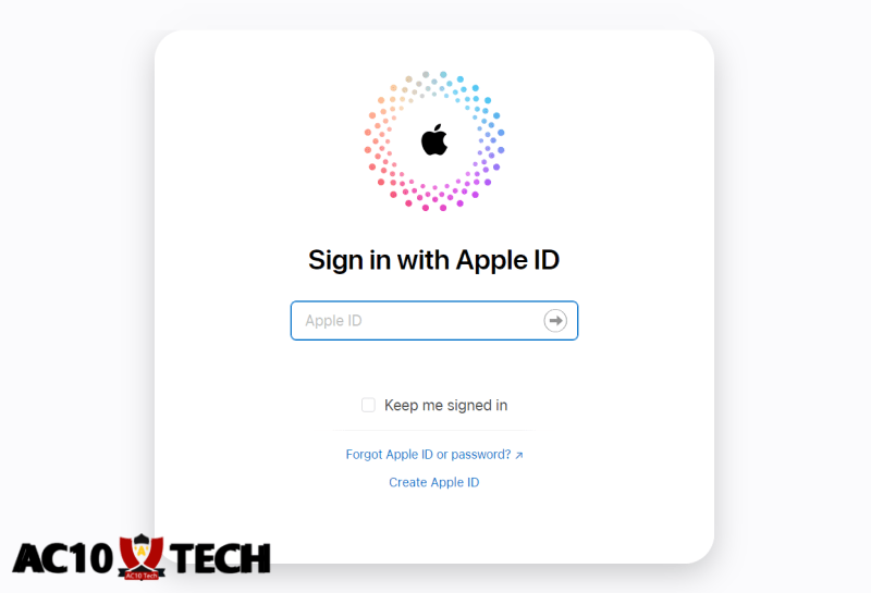 Find My iPhone Apple ID Login