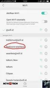 Cara Hack Wifi ID Flashzone Seamless Melalui Android