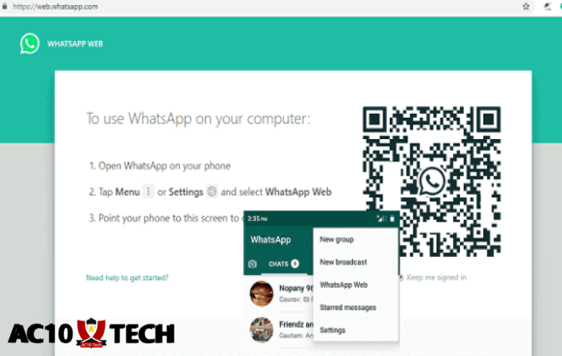 Aplikasi WhatsApp Web