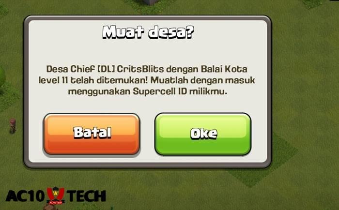 Cara Login COC Menggunakan FB 2026, Bisa Akun Lama! 2 Cara Login COC Menggunakan FB