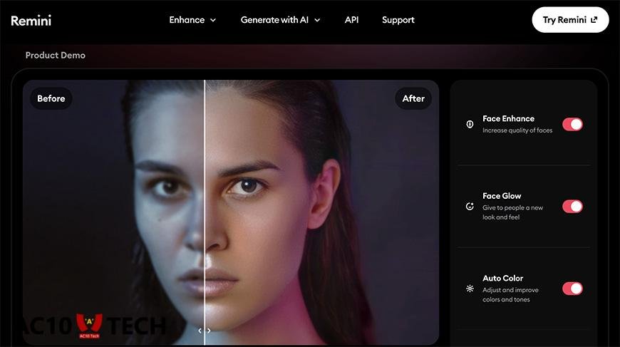 Remini Web, Penjernih Foto Online Tanpa Watermark untuk Hasil Maksimal